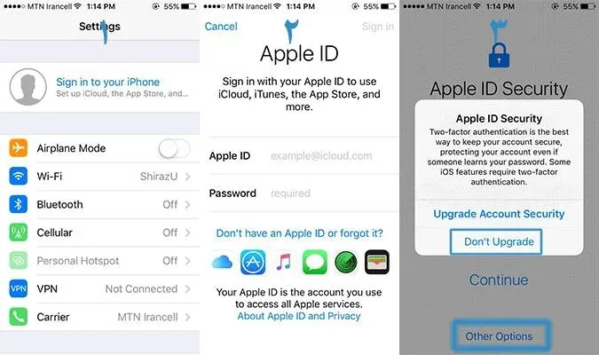 شماره اپل آیدی