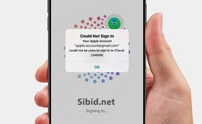 رفع خطای 34608 iCloud: چرا نمی توان با اپل آیدی وارد آیکلود شد (آموزش 2025)